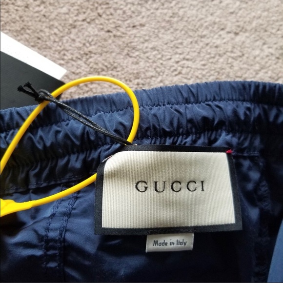 Gucci Web-stripe Cotton-canvas Track Pants - Picture 2 of 5